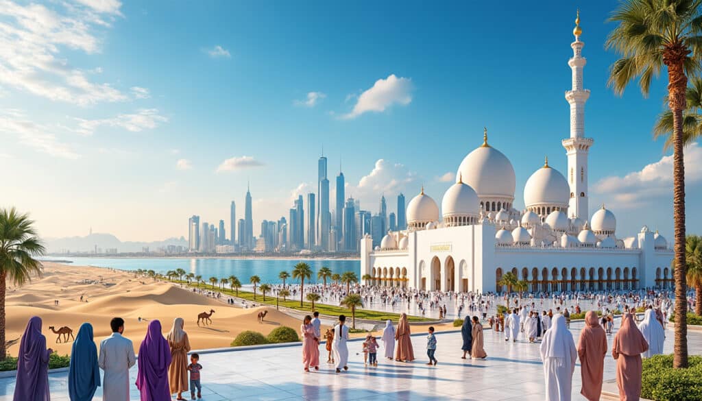 explore the demographics and geography of abu dhabi, uncovering the diverse population, cultural influences, and unique geographical features of the capital of the united arab emirates. learn about its growth, urban development, and the interplay between its rich history and modern advancements.