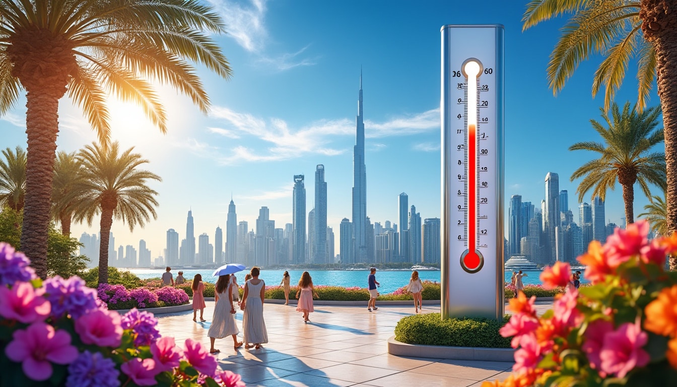 discover the climate of abu dhabi with our detailed insights on temperatures throughout the year. stay informed about seasonal changes, average highs and lows, and the best times to visit this vibrant city in the uae.