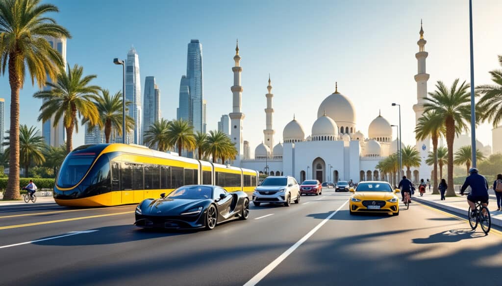 explore the dynamic transportation and mobility landscape of abu dhabi, where modern infrastructure meets innovative solutions. discover how the city enhances connectivity through public transport, cycling pathways, and cutting-edge technology to ensure a seamless travel experience.