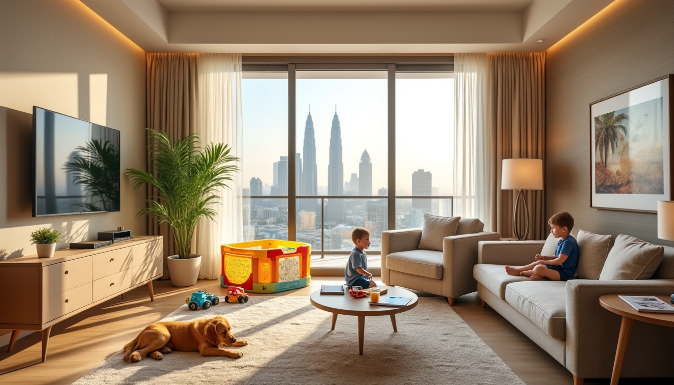 discover the best family-friendly and pet-friendly accommodations in abu dhabi. from luxury hotels to cozy apartments, find the perfect place for your stay that ensures comfort and fun for both kids and furry companions.